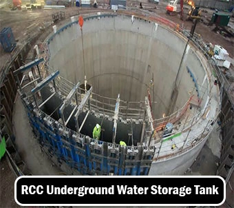 RCC Underground Water Storage Tank in Chennai